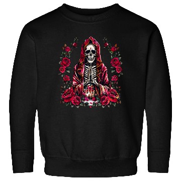 Discover la Santa Muerte Saint Death Sweatshirts
