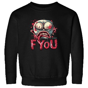 Discover F You, Zombie Gnome Sweatshirts