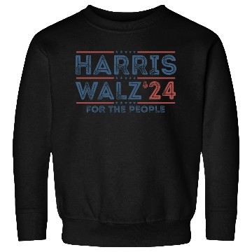 Discover Harris Walz 2024 Funny Cat Election Kamala Harris Sweatshirts