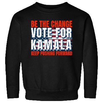 Discover Be the Change - Vote for KamalaHarris. US Election Sweatshirts