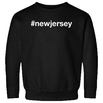 Discover NEW JERSEY Hashtag Sweatshirts