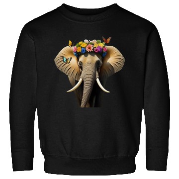 Discover Elephant in Bloom  D83C DF38 D83D DC18 Sweatshirts