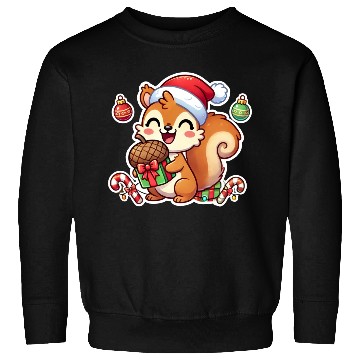 Discover Nutty Christmas Squirrel Sweatshirts