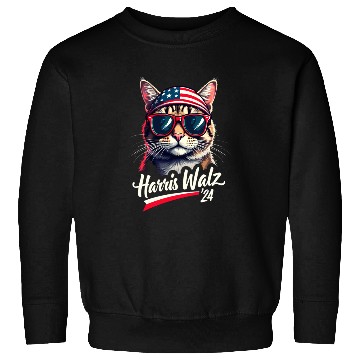 Discover Cat Ladies for Kamala Sweatshirts