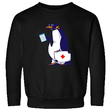 Discover Penguin Doctor, Penguin Famila, funny penguin Sweatshirts