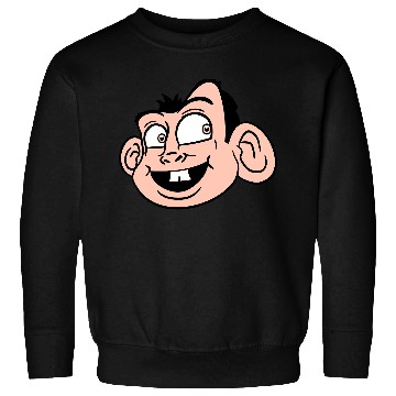 Discover Monkey Face Sweet Cute Little Head Laughs Happy Sweatshirts