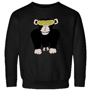 Discover Funky Sunglasses Gorilla Cool Party Monkey Funny Sweatshirts