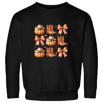 Discover Bow Pumpkin Sweatshirts