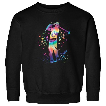 Discover Golfer Colorsplash Kids Miniature Golf Sweatshirts
