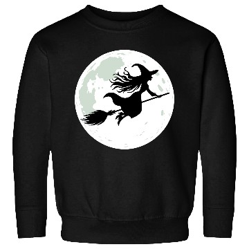 Discover Moonlight Witch Flight Sweatshirts