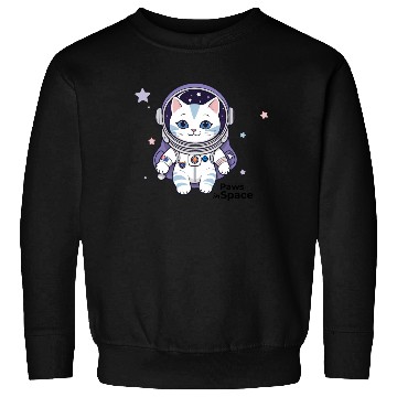 Discover Paws in Space Sweatshirts