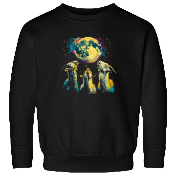 Discover Goat Farm Animal Farmer Howling Moon Sweatshirts