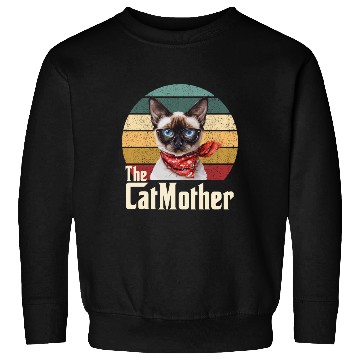 Discover Best Cat Mom Ever Siamese Cat Lover Owner Cat Mama Sweatshirts
