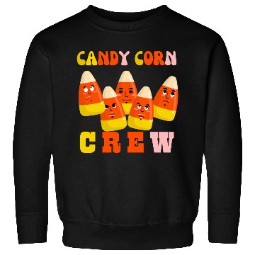 Discover Candy Corn Crew Sweatshirts