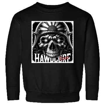 Discover Skull With Rising Sun Facepaint by Hawdcore Sweatshirts