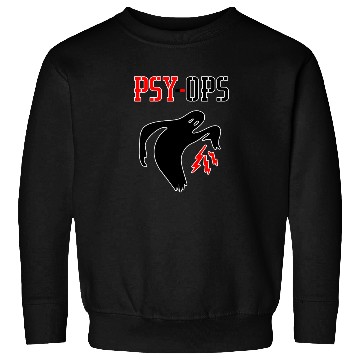 Discover Psy-ops Secret Military Group US Armed Forces Sweatshirts