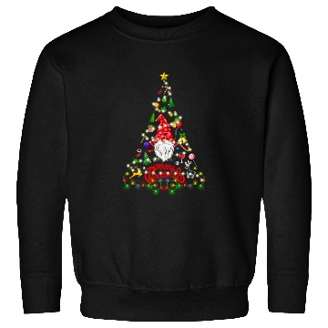 Discover Funny Gnomes Christmas Tree Gnomies Family Xmas Sweatshirts