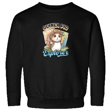 Discover Guinea Pig Guinea Pig Explorer Sweatshirts