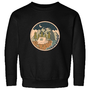 Discover I hate people CampingVibes Sweatshirts