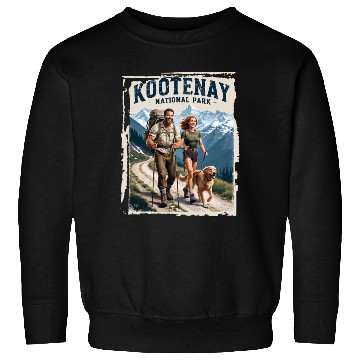 Discover Kootenay National Park Adventure Nature Sweatshirts