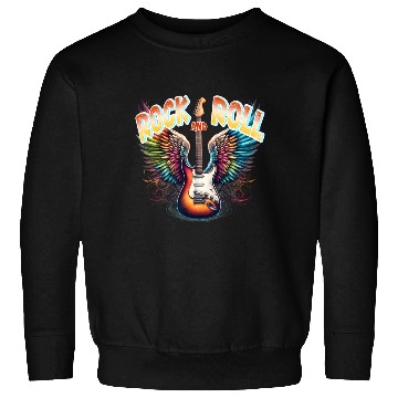 Discover Rock and Roll - Guitar Sweatshirts