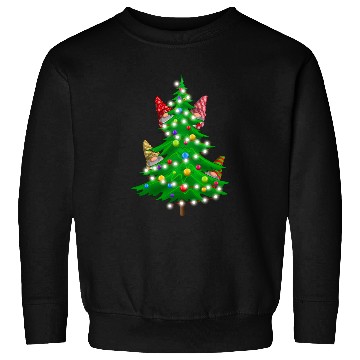 Discover Christmas Gnomes Funny Tree Holiday Sweatshirts