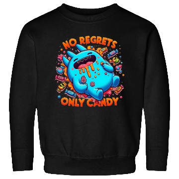 Discover Disneyland Stitch Halloween No Regrets Only Candy Sweatshirts