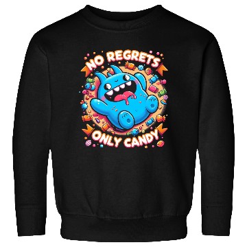 Discover Stitch Halloween Disneyland No Regrets Only Candy Sweatshirts