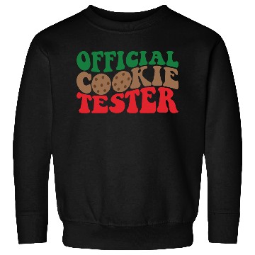 Discover Official Cookie Tester - funny Christmas design Sweatshirts