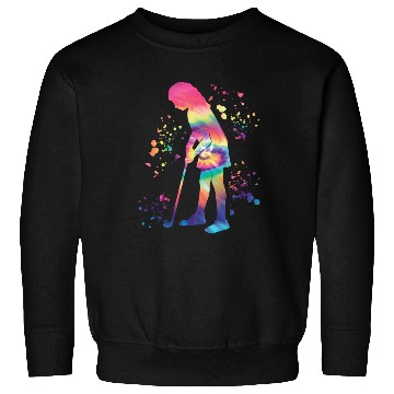 Discover Golfer Colorsplash Kids Miniature Golf Sweatshirts