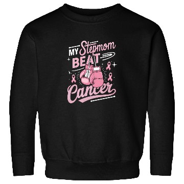 Discover My Stepmom Beat Cancer Breast Cancer Awareness Sweatshirts