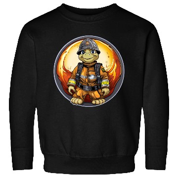 Discover Turtle firefighter / fireman turtle Sweatshirts