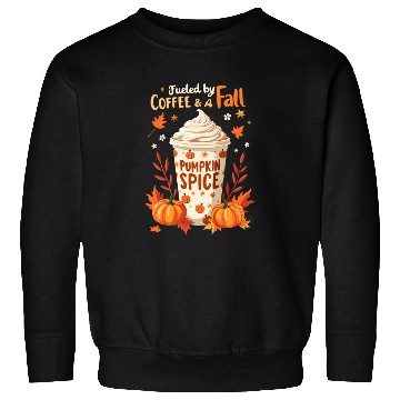 Discover Fueled by Coffee & Fall Vibes Sweatshirts