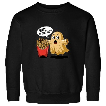 Discover Potato Ghost Afterlife Fries Surprise Sweatshirts