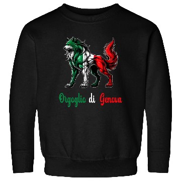 Discover The pride of Genoa Italy flag Sweatshirts