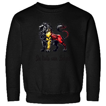 Discover Belgium lion flag design Sweatshirts
