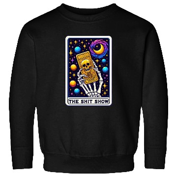 Discover Tarot Card Collection - The Shit Show Sweatshirts