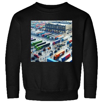 Discover Big Trucking Company Sweatshirts