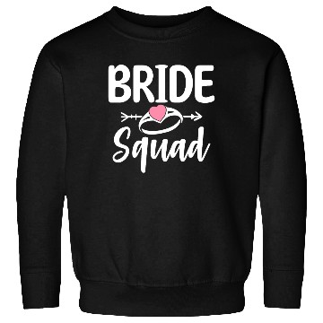 Discover Bride Squad Bridal Party Bachelorette Party Sweatshirts