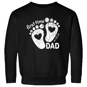 Discover First time dad - newborn father design 2024 Sweatshirts
