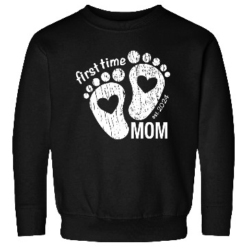 Discover First time Mom - newborn mother design 2024 Sweatshirts