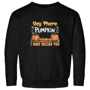 Discover Hey There Pumpkin I Have Missed You Sweatshirts