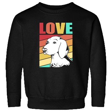 Discover Retro German Shorthaired Pointer Dog I Love My GSP Sweatshirts