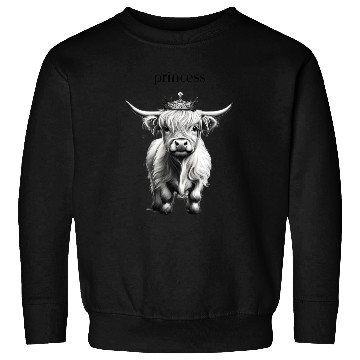 Discover Princess Highland Baby Cow Sweatshirts