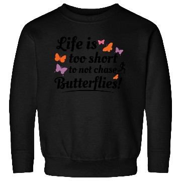 Discover Butterfly Butterflies Insect Collector Entomology Sweatshirts