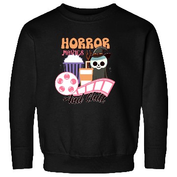 Discover Horror Movies and Chill Sweatshirts