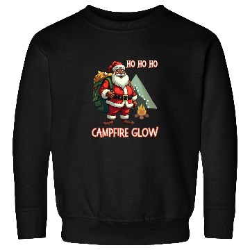 Discover Ho Ho Ho campfire glow. Sweatshirts