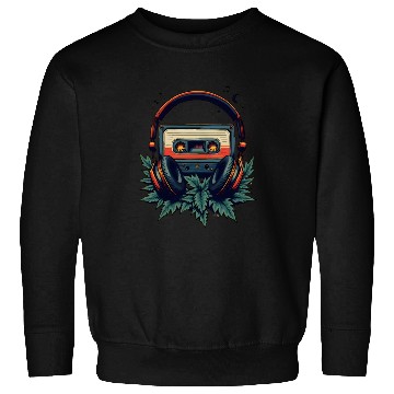 Discover Retro Beats: Old School Cassette Sweatshirts"