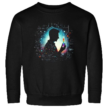 Discover Physicist Scientist Abstract Science Art Sweatshirts
