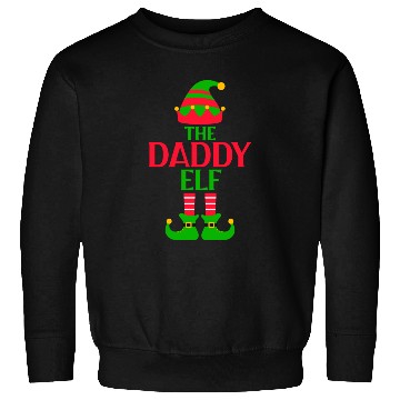 Discover The Daddy Elf Christmas Sweatshirts
